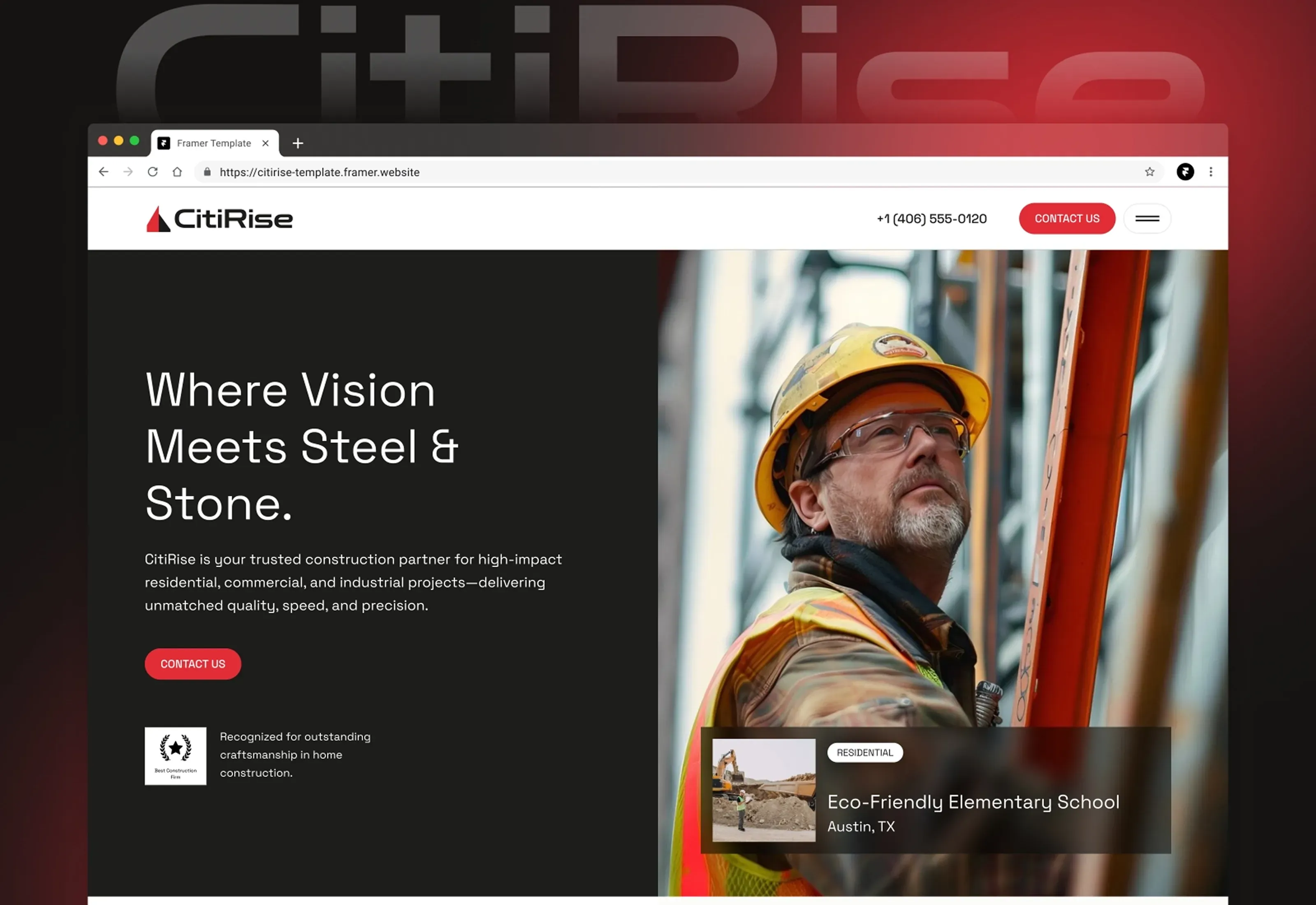 Citi Rise — Best Construction Website